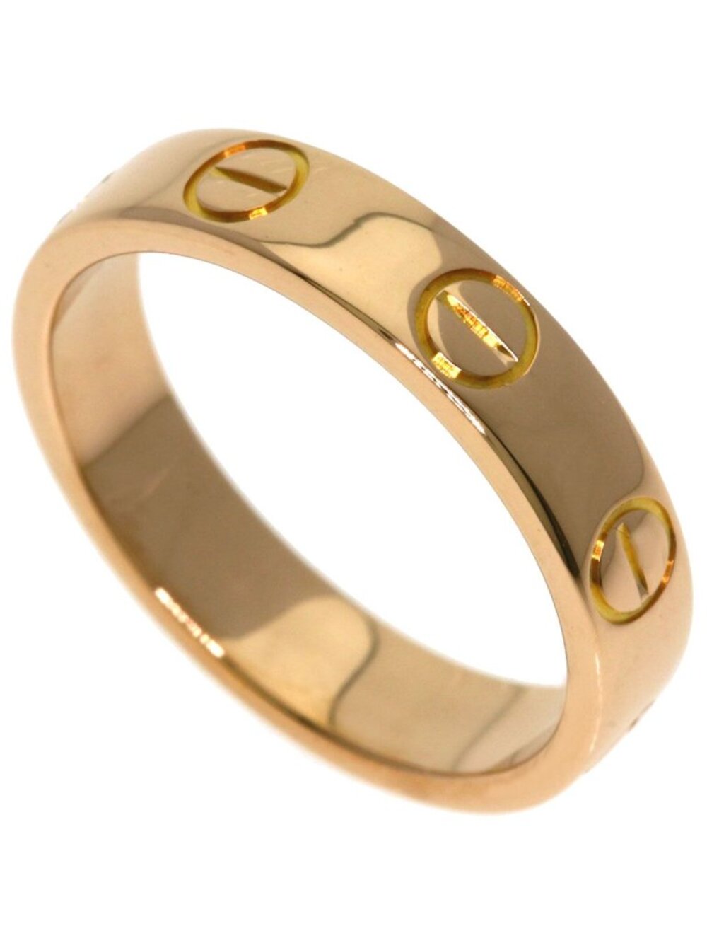 Cartier Mini Love Ring 46 18K Pink Gold